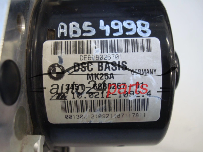 BMW 3451-6880267-01, 34516880267-01, 3451688026701, 6881322, 10.0929-0858.3, 10092908583
