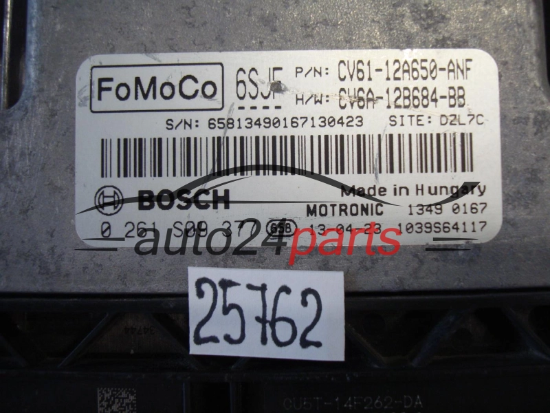 FORD BOSCH 0 261 S09 377, 0261S09377, CV61-12A650-ANF, CV6112A650ANF