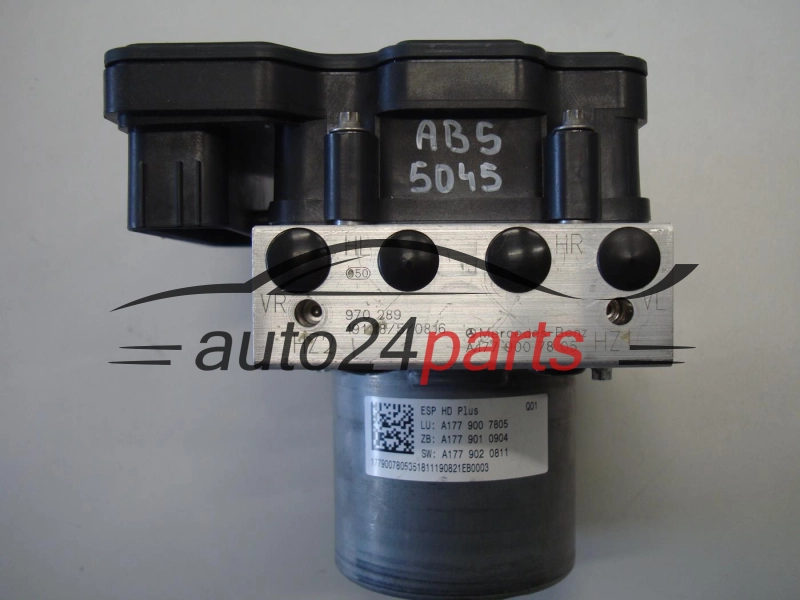 Bomba ABS y centralita MERCEDES BENZ BOSCH 0265258038, A1779007805, 0265956939