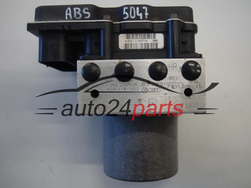 Abs pompa centralina AUDI A4 BOSCH 0 265 239 435, 0265239435, 8K0 614 517 GQ, 8K0614517GQ, 0 265 952 145, 0265952145