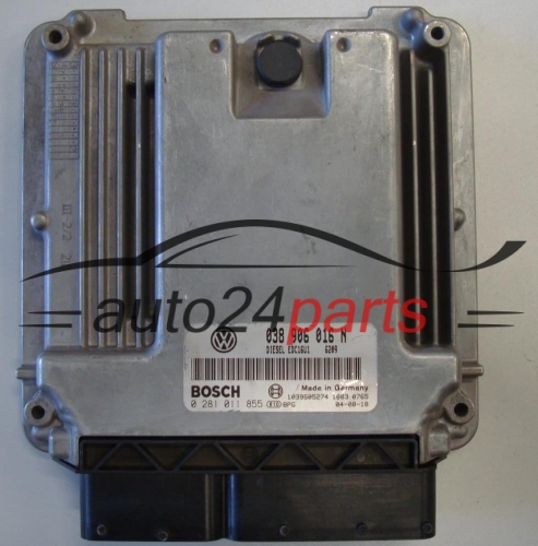 VW VOLKSWAGEN T5 1.9 TDI 038906016N, 038 906 016 N BOSCH 0281011855, 0 281 011 855