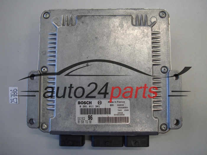 Sterownik silnika Peugeot 307 2.0 HDI 0281011341 9653873280