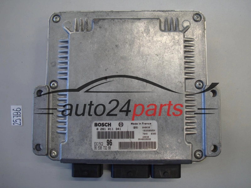 Sterownik silnika Peugeot 307 2.0 HDI 0281011341 9653873280