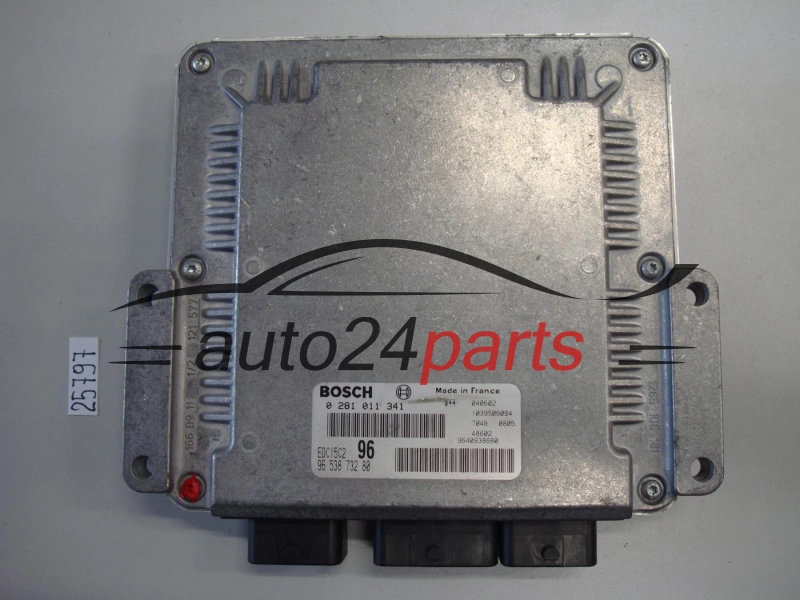 Sterownik silnika Peugeot 307 2.0 HDI 0281011341 9653873280 – zdjęcie 2