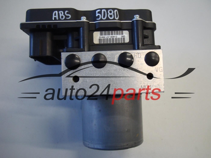 Bomba ABS y centralita CITROEN BOSCH 0 265 252 034, 0265252034, 9677024980, 0265951861