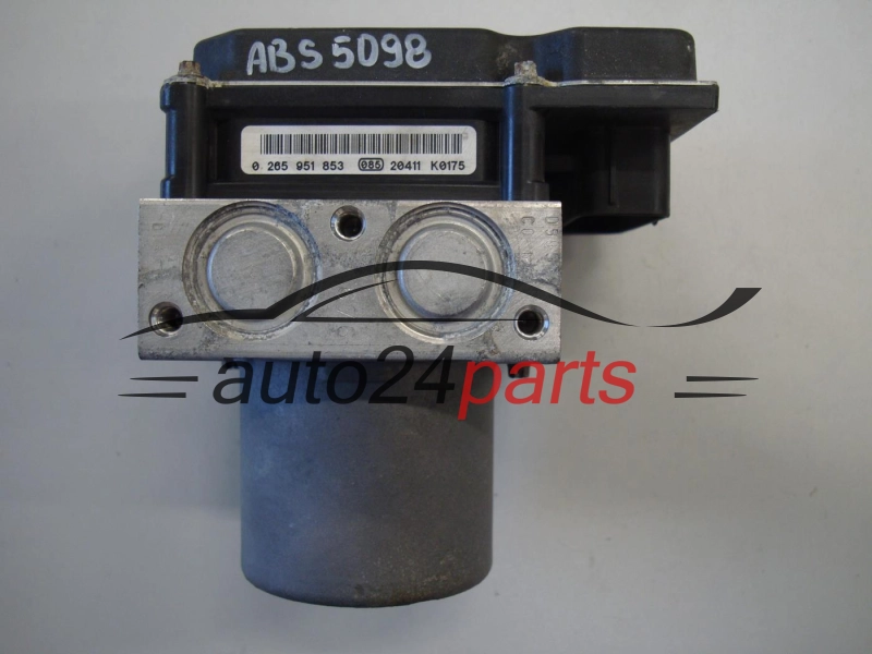 Pompe ABS et calculateur MERCEDES BENZ BOSCH 0265252026, A0084315312, 0265951853