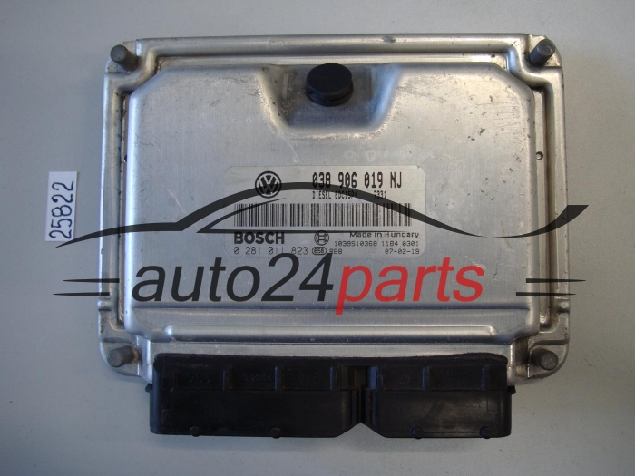 Motorsteuergerät VOLKSWAGEN SEAT IBIZA 1.9 TDI BOSCH 0281011823 038906019NJ EDC15P+