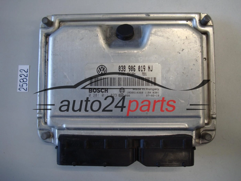 Motorsteuergerät VOLKSWAGEN SEAT IBIZA 1.9 TDI BOSCH 0281011823 038906019NJ EDC15P+