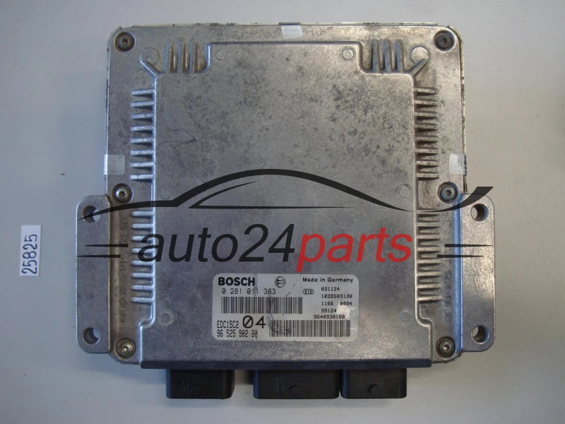 Sterownik silnika Peugeot 807 2.2 HDI 0281011363 9652590280 – zdjęcie 3
