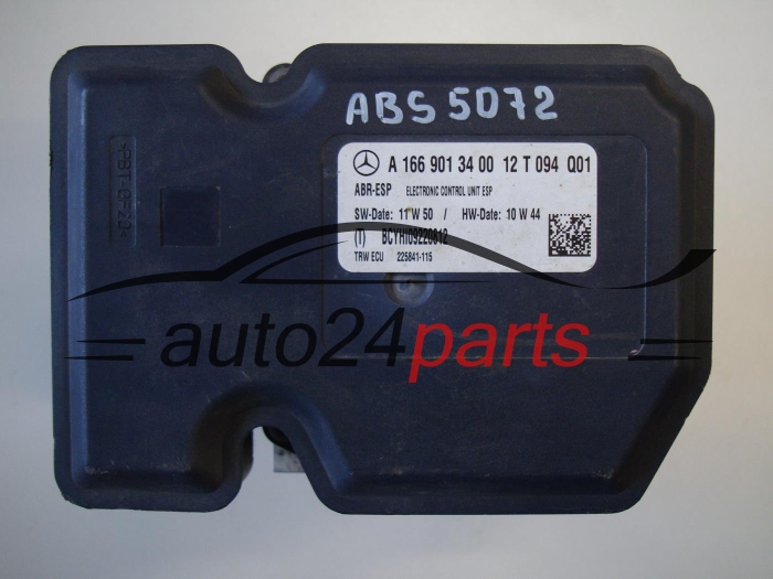 MERCEDES BENZ A 166 431 17 12, A1664311712, A 166 901 34 00, A1669013400