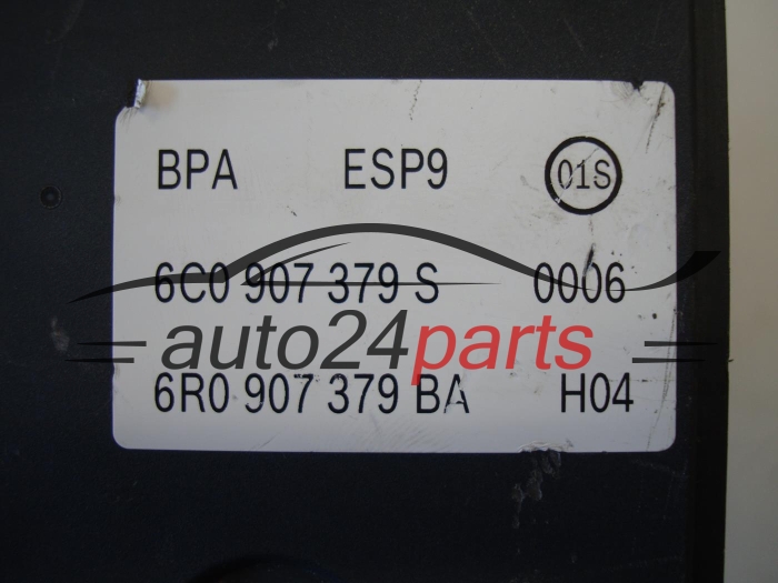 VOLKSWAGEN SEAT SKODA 6C0614517S, 0265257677, 6C0907379S, 0265956084