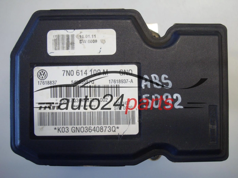 VOLKSWAGEN 7N0 614 109 M, 7N0614109M