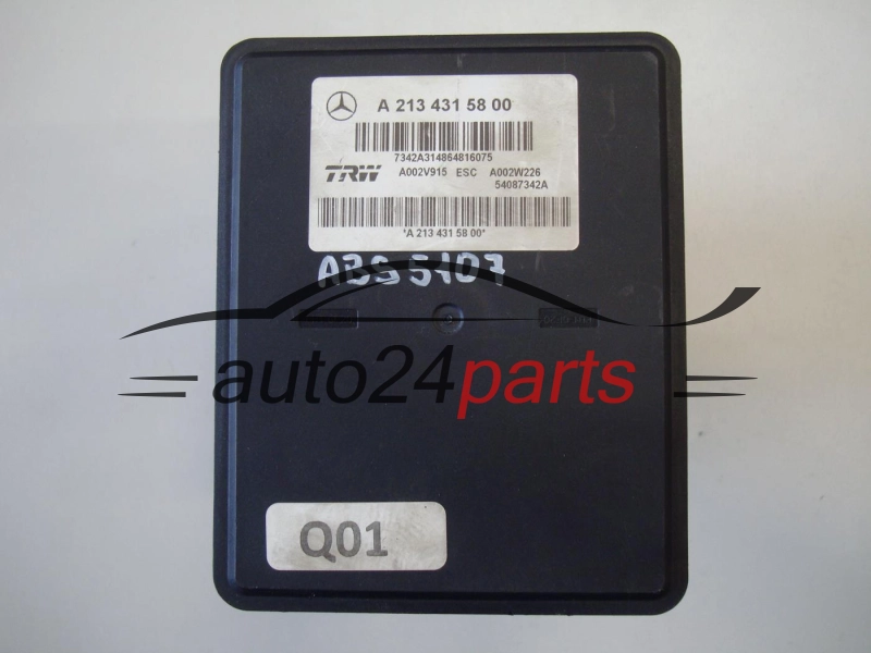 Bomba ABS y centralita MERCEDES BENZ A 213 431 58 00, A2134315800