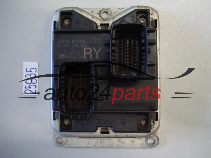 KOMPUTER STEROWNIK SILNIKA OPEL CORSA B 1.0 X10XE BOSCH 0 261 204 058, 0261204058, GM 90 532 609 RY, 90532609RY, 90532609