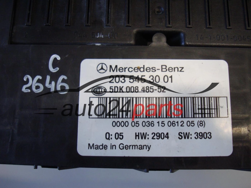 MERCEDS BENZ 203 545 30 01, 2035453001, 5DK 008 485-52, 5DK008485-52