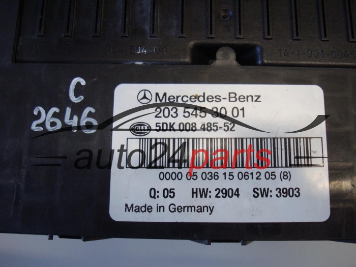 MERCEDS BENZ 203 545 30 01, 2035453001, 5DK 008 485-52, 5DK008485-52