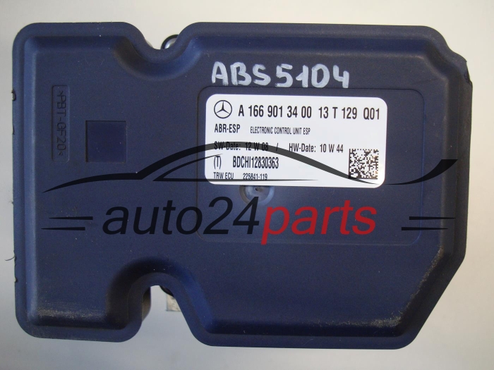 MERCEDES BENZ ML A1664314612, A1669013400