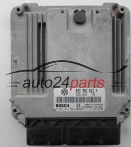 CALCULATEUR MOTEUR VW VOLKSWAGEN CADDY 2.0 TDI 03G906016N, 03G 906 016 N, BOSCH 0 281 011 541, 0281011541, DIESEL EDC16U1 5735, 1039S04908