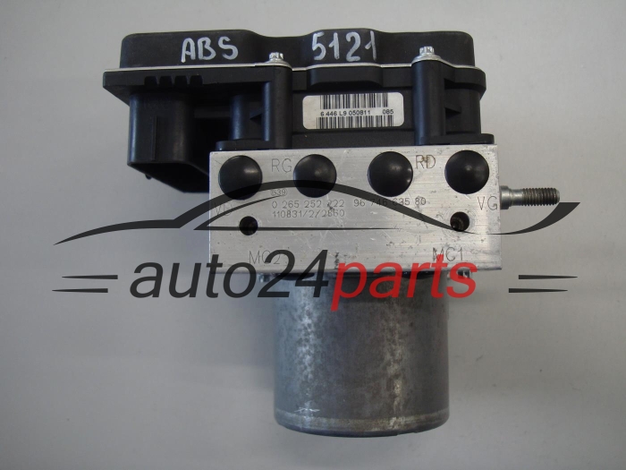 Pompa ABS i sterownik Citroen Peugeot 9674663580 0265252222