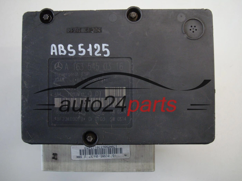 ABS Pump MERCEDES BENZ 10.0208-0604.3, 10020806043, A1635450316