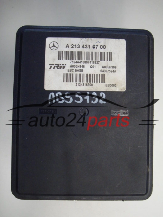 Pompe ABS et calculateur MERCEDES BENZ A2134316700