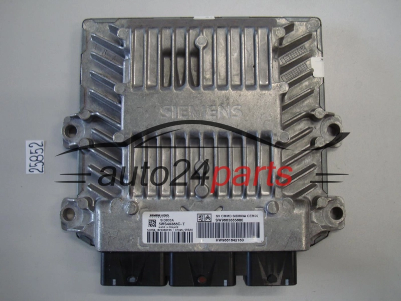 Sterownik silnika Citroen C5 2.0 HDI 5WS40388CT SW9663885680