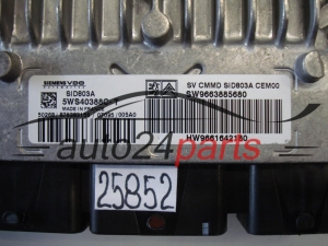 Sterownik silnika Citroen C5 2.0 HDI 5WS40388CT SW9663885680 – zdjęcie 2