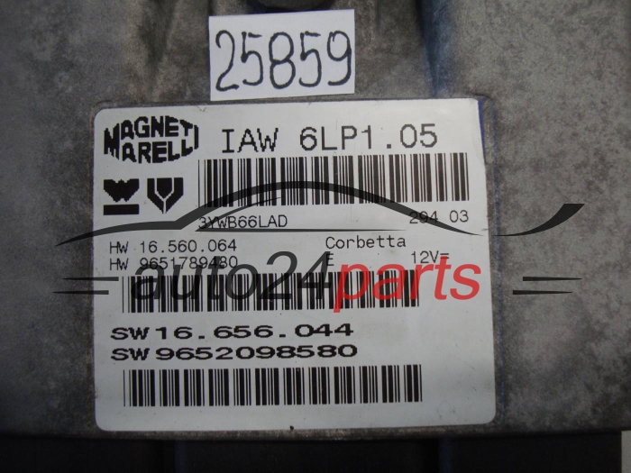 Sterownik silnika Citroen Peugeot 9652098580 – zdjęcie 2