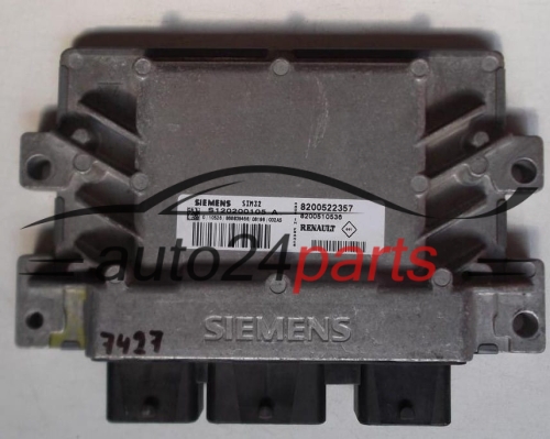 CENTRALITA DE MOTOR RENAULT CLIO 1.2 S120200105 A, 8200522357, SIM 32