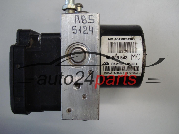 CHEVROLET AVEO 96809543, 06.2109-5067.3, 06210950673