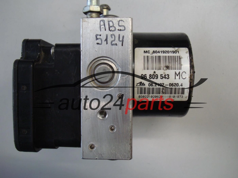 CHEVROLET AVEO 96809543, 06.2109-5067.3, 06210950673