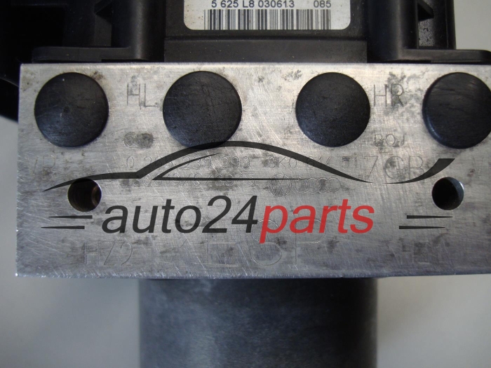 Bomba ABS y centralita AUDI VOLKSWAGEN BOSCH 0265239099, 8K0614517GB, 8K0907379CE, 0265951996