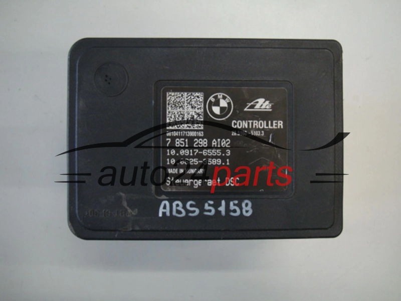 Pompe ABS et calculateur BMW 3451-8089697-01, 3451808969701, 34518089697-01, 7851298, 10.0917-6555.3, 10091765553