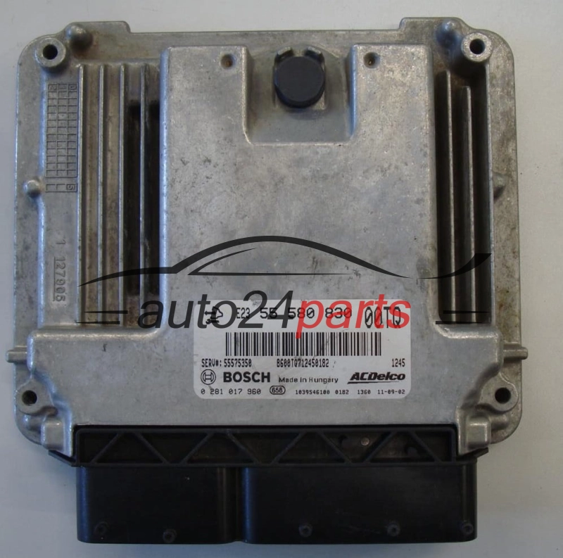1.3 CDTI OPEL CORSA 55580830 00TQ, 55 580 830, 55575350, BOSCH 0281017960, 0281 017 960