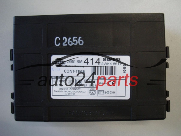 Moduł komfortu Nissan Almera 5WK48511 28551BM414
