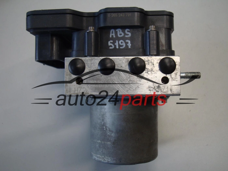 ABS Pumpe und steuergerat MERCEDES BENZ SPRINTER CRAFTER BOSCH 0 265 243 791, 0265243791, A9069001502, 0265956033