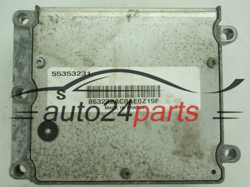 KOMPUTER STEROWNIK SILNIKA OPEL VECTRA SIGNUM SAAB 9-3 2.0 Z20NET 55353231 S, 55 353 231 S