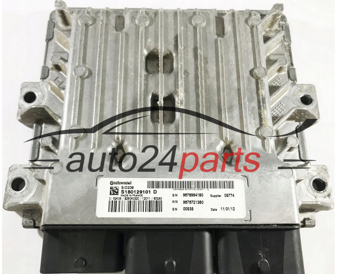 ECU Engine Controller CITROEN JUMPER 2.2 CONTINENTAL  S180129101D  9678994180