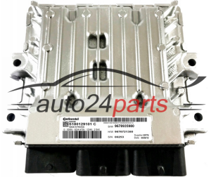 RENOVIERT MOTORSTEUERGERÄT ECU STEUERGERÄT FIAT DUCATO SID208 CONTINENTAL S180129101 C, S180129101C, 9678935980 PLUG&PLAY