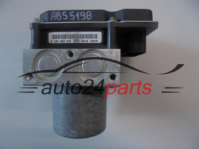 ABS Pumpe und steuergerat MERCEDES BENZ SPRINTER CRAFTER BOSCH 0 265 230 234, 0265230234, A0014464189, 0265950939