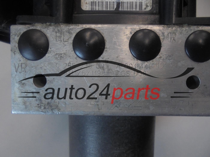 ABS Pumpe und steuergerat MERCEDES BENZ VITO VIANO BOSCH 0 265 235 022, 0265235022, A0014461289, 0265950444