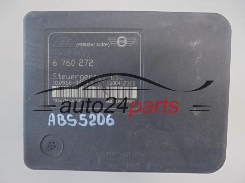 ABS POMPA I STEROWNIK MINI COOPER 34.51-6 760 271, 34516760271, ATE 10.0206-0082.4, 10020600824, 6 760 272, 6760272, 10.0960-0870.3, 10096008703