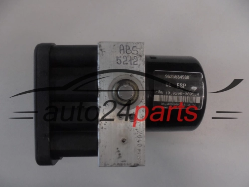 ABS POMPA I STEROWNIK CITROEN C5 96 355 849 80, 9635584980, ATE 10.0206-0005.4, 10020600054, 10.0960-1113.3, 10096011133