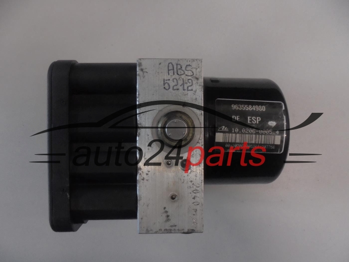 ABS POMPA I STEROWNIK CITROEN C5 96 355 849 80, 9635584980, ATE 10.0206-0005.4, 10020600054, 10.0960-1113.3, 10096011133