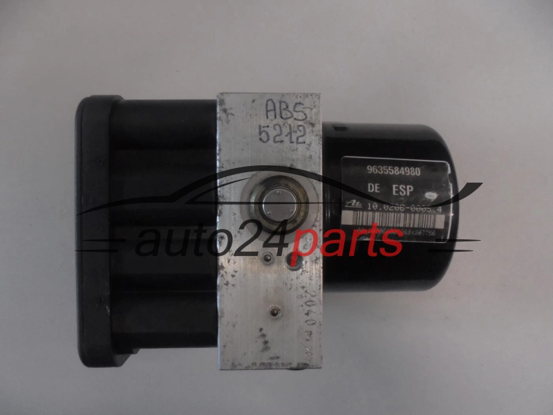 ABS POMPA I STEROWNIK CITROEN C5 96 355 849 80, 9635584980, ATE 10.0206-0005.4, 10020600054, 10.0960-1113.3, 10096011133