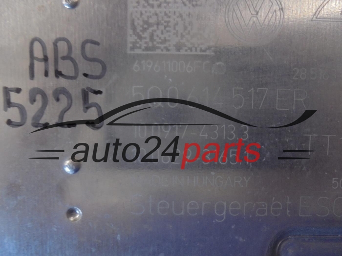 Pompe ABS et calculateur AUDI VOLKSWAGEN 5Q0614517ER, 10.0917-4313.3, 10091743133