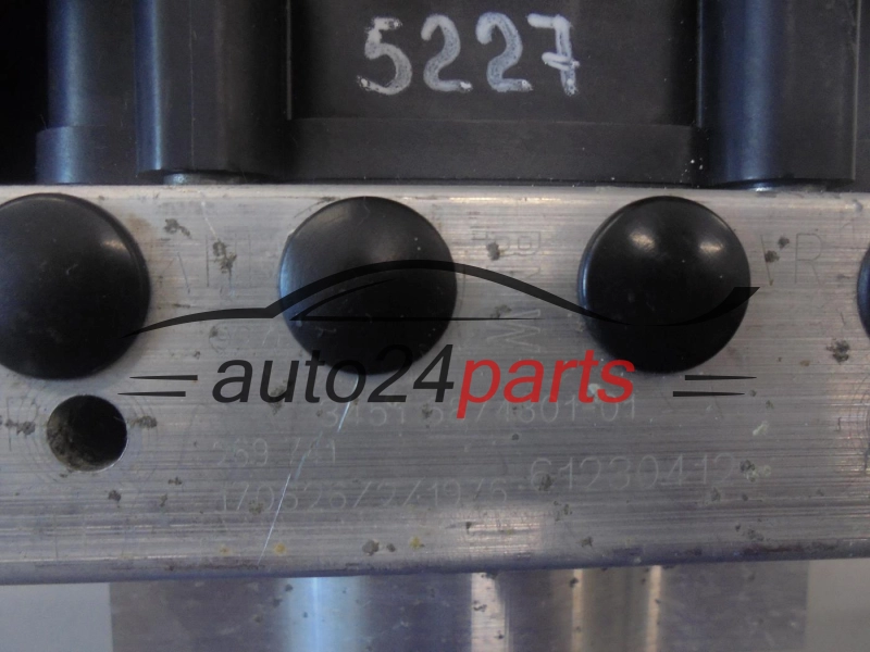 Pompe ABS et calculateur BMW X5 3451- 6874801-01, 34516874801-01, 3451687480101, 0265257689, 0265956331