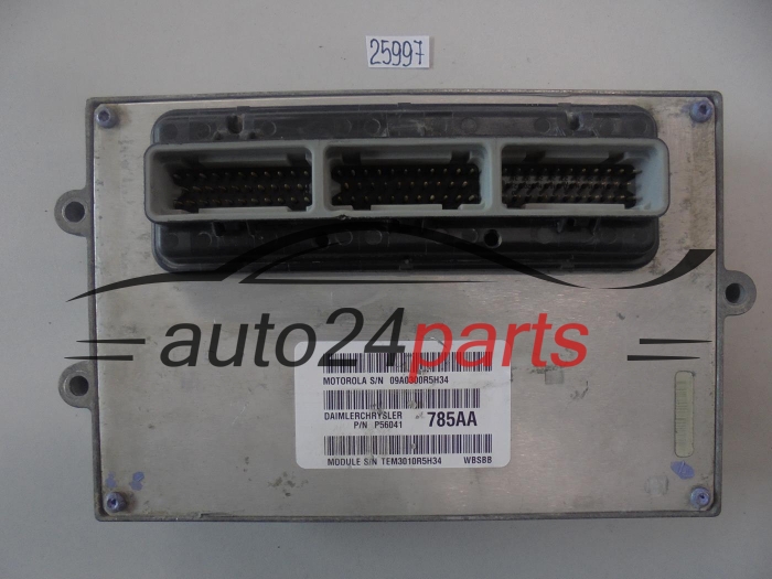 Sterownik silnika Chrysler Jeep Grand Cherokee 4.0 09A0300RC184 P56041785AA