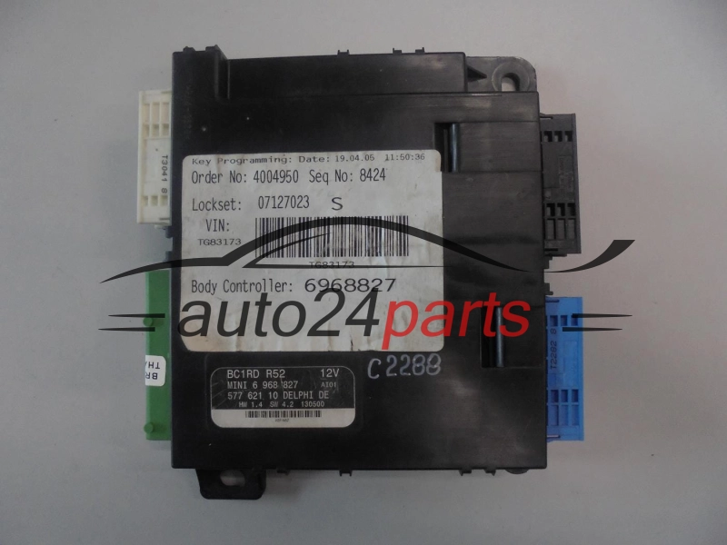 BMW MINI COOPER 6 968 827, 6968827