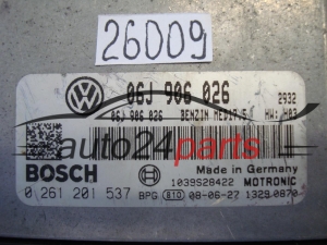 Calculateur Moteur VOLKSWAGEN BOSCH 0261201537 06J906026 MED17.5